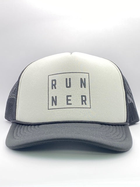 Gray/Black Foam Trucker Hat