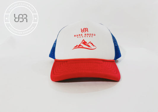 Red White and Blue Trucker hat